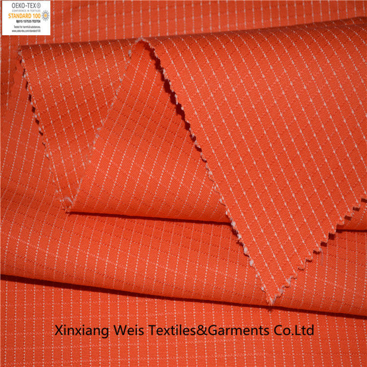 310gsm Cvc Cotton Polyester Ripstop Fire Retardant Fabric